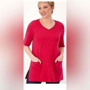 Issac Mizrahi Pima Cotton Tunic
